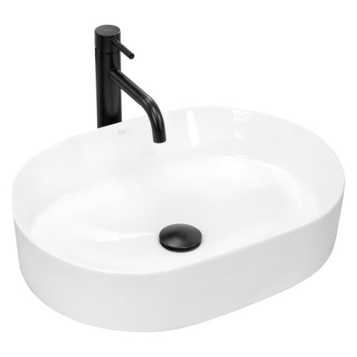 Rea NADIA oval countertop washbasin