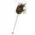  Plush horse on a stick, hobby horse, 100 cm