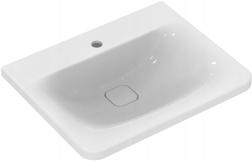 Ideal Standard TONIC II oval washbasin, recessed into the worktop