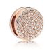  Charm REFLEXIONS rose gold circle with zircons