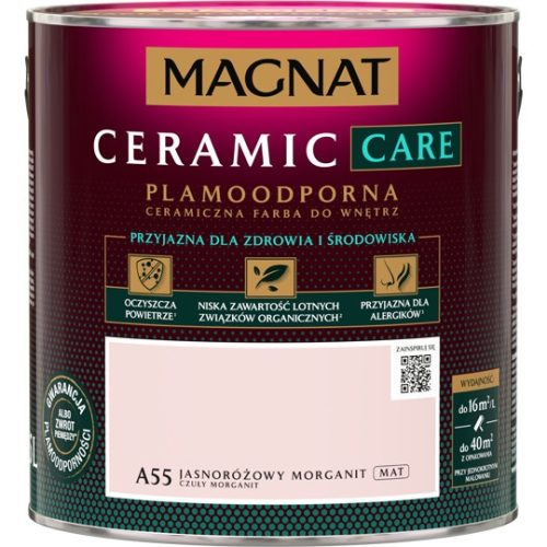 Magnat Ceramic Wall Paint 2.5 l A55 Sensitive Morganite matt