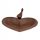  Cast iron drinking trough, heart seed feeder