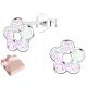  SILVER EARRINGS FOR CHILD GIRL flower