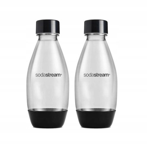  SodaStream plastic bottle 2 x 500 ml black