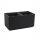  Lamela flowerpot 78 cm x 39 x 39.4 cm, black plastic