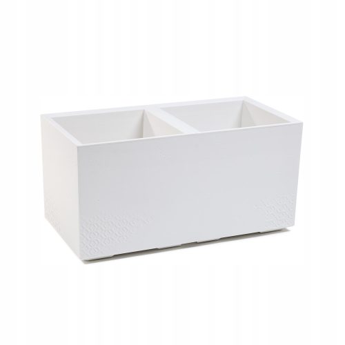  Flowerpot Lamela 78 cm x 39 x 39.4 cm, diameter 39 cm, white