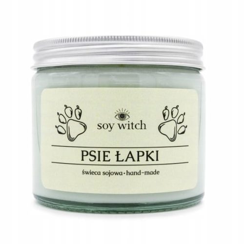 Candles Soy Witch Dog Paw Scented Candle, 1 pc.