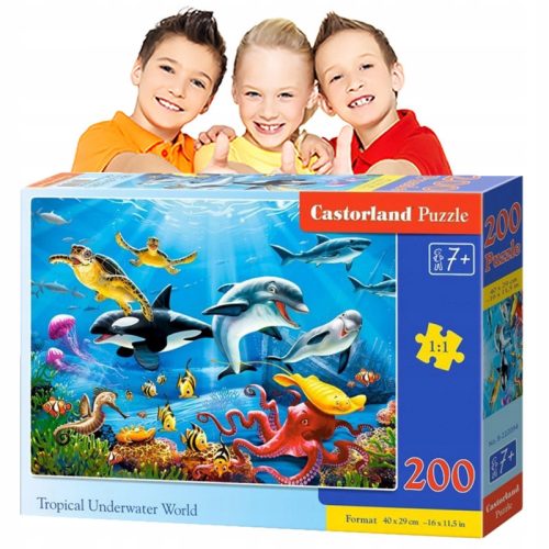  GRAPHICS Puzzle 200 Pieces for Children PUZZLES Nice Graphics Clear