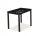  Signal modern rectangular table 100 x 60 x 75 cm black
