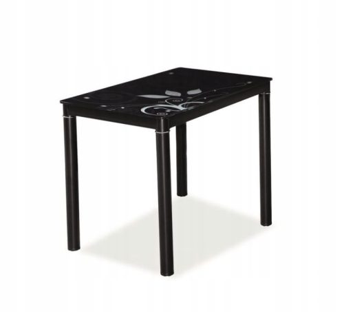  Signal modern rectangular table 100 x 60 x 75 cm black
