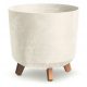  Prosperplast Gracia Tubus concrete effect flowerpot 29.8x28.5 cm cream