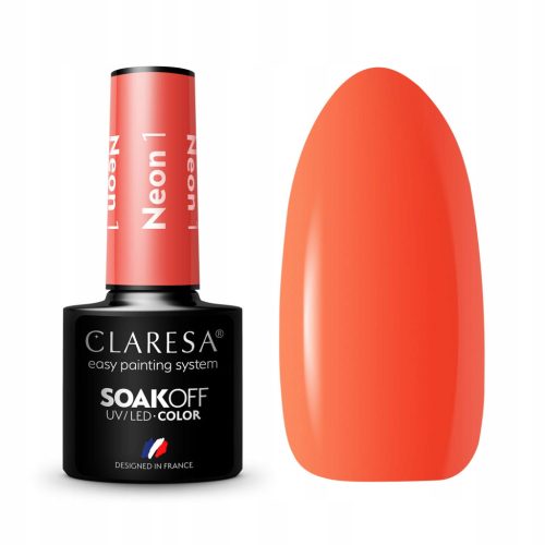  Claresa hybrid varnish Neon 1 5 g orange