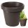  Flowerpot Grando, 45 cm x 45 x 39 cm, diameter 45 cm, plastic in brown and beige tones