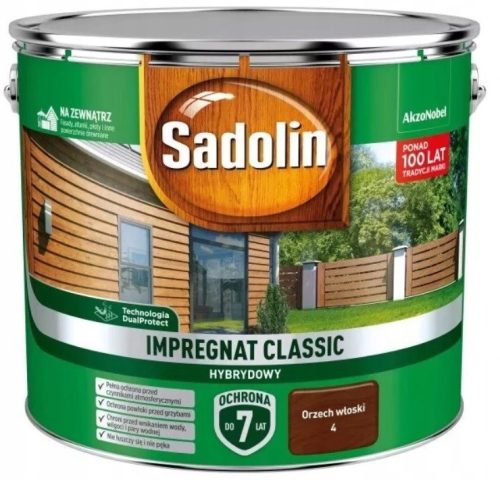 Wood impregnation Sadolin Walnut 4 9 l