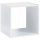  Shelf MDF board 5fünf Simple Smart 34.5 x 32 cm white
