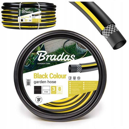  IRRIGATION GARDEN HOSE, STRONG, DURABLE FOR WATER, FOR 3/4" REEL, 25 m