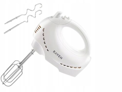  Raven EM001 200 W hand mixer white