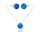  Opal jewelry set necklace earrings p925