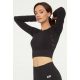  Women's Rushguard Fitness GA Color: Black, Size: