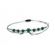  Bracelet Magic Glitters malachite + hematite protection and courage