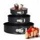 Set of cake tins by Karl Hausmann, 24 x 24 cm, diameter 24 cm