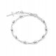  Silver bracelet one decade rosary 3mm Cross