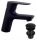 Liveno SIGMA floor-standing washbasin mixer, black