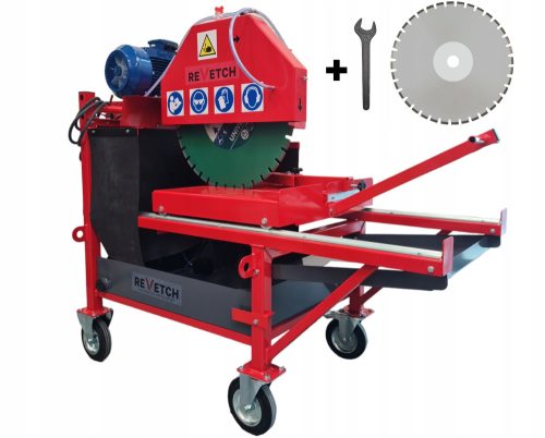 Electric table saw for concrete, stone REVETCH Polska 280 mm