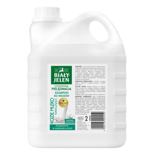  WHITE DEER Goat Milk Shampoo – 2 l supply