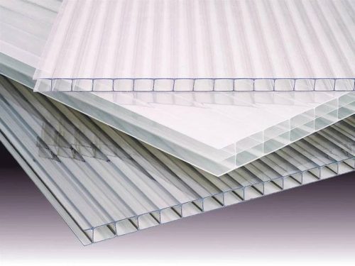 EKOMAT Polycarbonat-Stegplatten 6 m x 210 cm x 6 mm