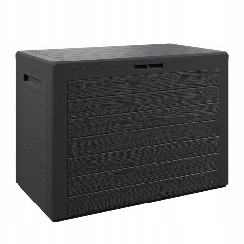 Garden box plastic garden box, 190 l, black