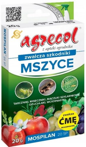 Agrecol Mospilan 20 SP 2105 contre les pucerons et les foreurs du buis 20 g