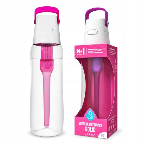 Dafi SOLID filter bottle 0.7l PINK
