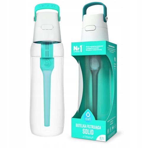 Dafi Tritan filter bottle filter 0.7 l, turquoise