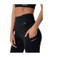  CARPATREE BLACK HIGH WAIST SPORTS LEGGINGS - S