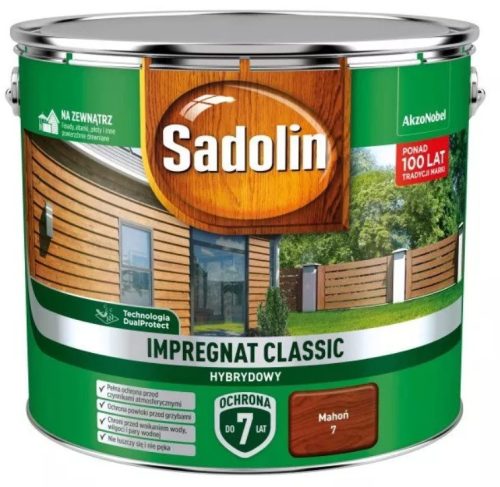 Wood impregnation Sadolin 5327514 Mahogany 9 l