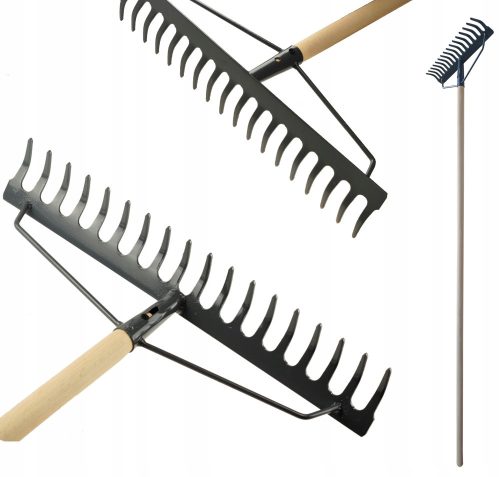 Garden Rake Rake KM Express Metal 46 x 154 cm