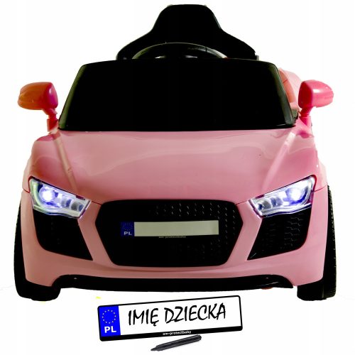  Szomik Red, blue, pink car