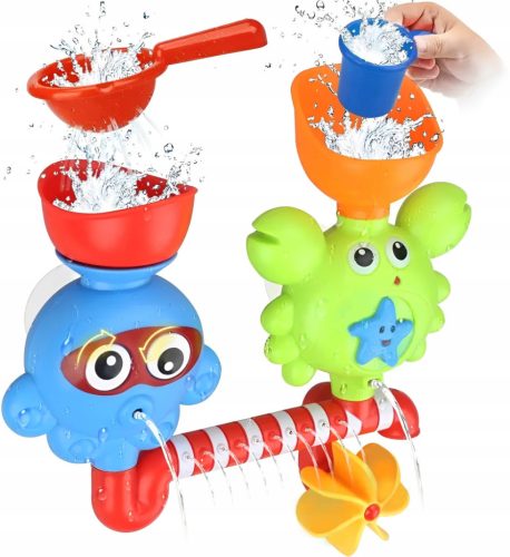  BATHING FOUNTAIN, CRAB, OCTOPUS, TOYS