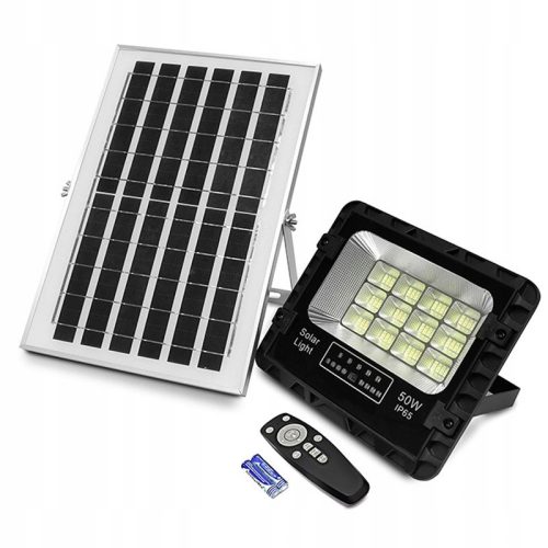  RGR street light 50 W 10000 lm, battery operated, solar powered