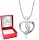  Silver Chain 925 Heart Engraving