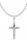  Silver Set Chain + Cross 50cm 5.3mm