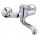 Wall-mounted washbasin faucet made of Duro-Chrome