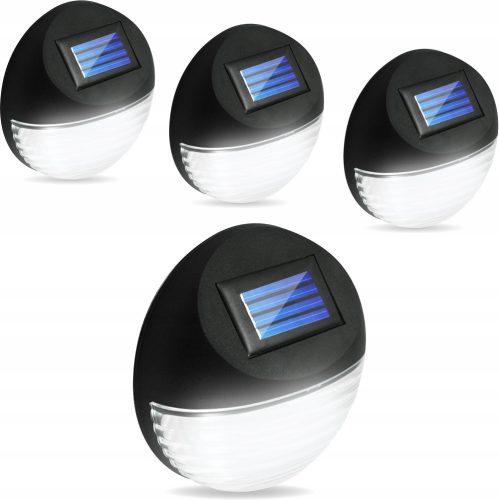  Recessed solar light NNLED black 4.6 cm 1 pc.