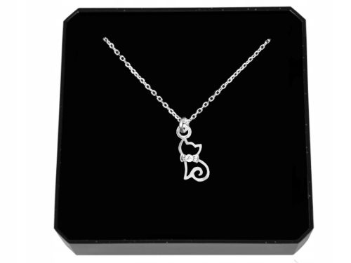  SILVER NECKLACE 925 - CAT