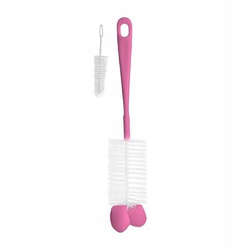  BabyOno Bottle and Pacifier Brush with Sponge