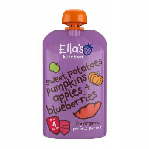  Ella's Kitchen BIO sweet potato, pumpkin and apple puree, 120 g