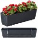  Prosperplast flowerpot 59 cm x 15.4 x 14.2 cm plastic anthracite