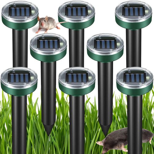  SUPER SET 8x MOLE PREVENTION MOUSE MEN LAUNDRY SOLAR POWERFUL 850m2