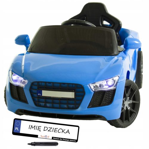  BATTERY POWERED CAR FOR CHILDREN + REMOTE CONTROL + LED